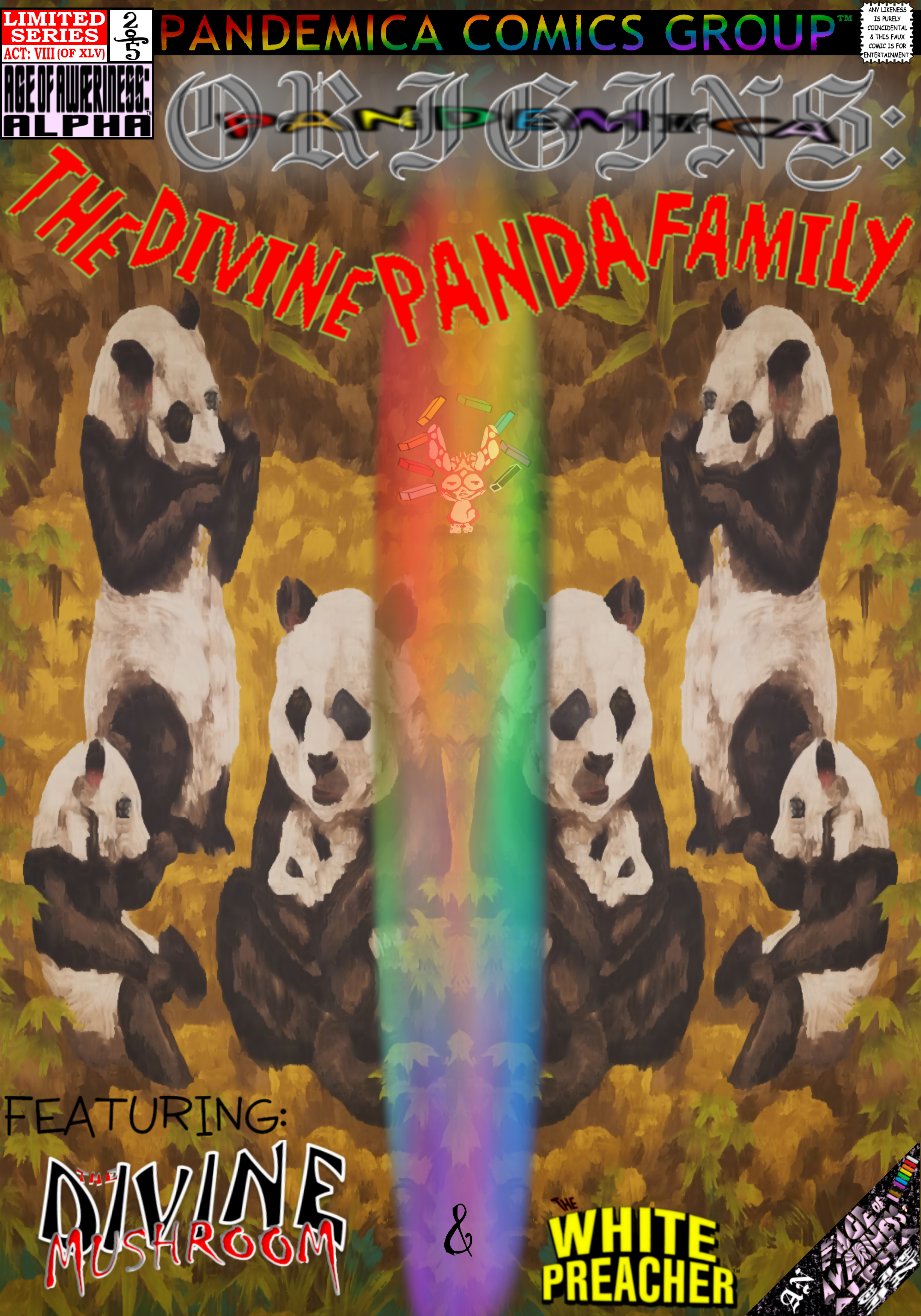 Pandemica Origins: The Divine Panda Family